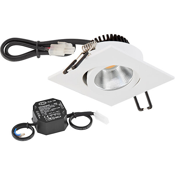 EVN-Lichttechnik P-LED Deckeneinbauleuchte 3000K 230V quad.ws PC24N60102